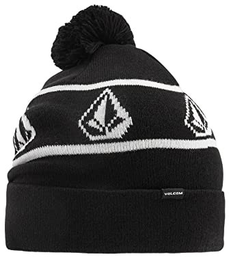 Volcom Jungen Powder Beanie, schwarz, Einheitsgröße