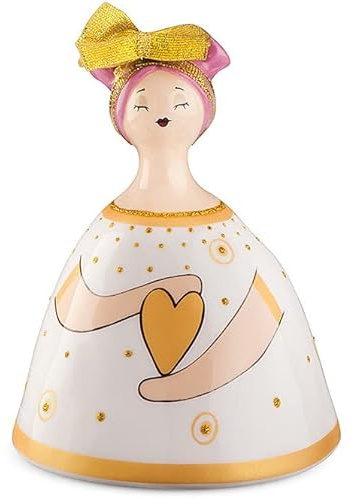 Egan Figur aus der Kollektion Die Puppen. Objekt aus weißem Porzellan. Größe: 10 x 16 cm. Die Referenz ist PU18CU/3W