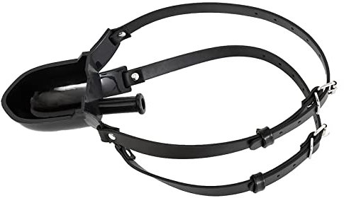 LZMYZ Mund Plug Gag Urinal Ball Knebel Piss Trichter Mouth Mundknebel Oralsex SM Homosexuell Bondage Einstellbar Harness Set Slave Extrem Sexspielzeug für Frauen Männer und Paare