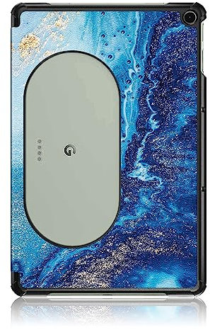 QINOUK Custodia per Google Pixel Tablet, [Funzione Stand] Smart Cover con Auto Sleep Wake, Custodia Protettiva in PU e PC Antigraffio, per Google Pixel Tablet-1