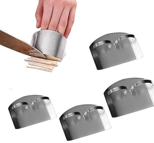 Crazyview In Acciaio Inox Finger Protector Finger Guard Strumento Strumento Accessori Strumento G Cutter U2i6 Taglio A Mano Verdura