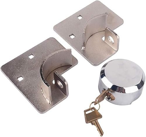 Candado de seguridad resistente para puerta de furgoneta, garaje o cobertizo, 73 mm, acero para furgoneta, cobertizo de jardín, almacén, etc