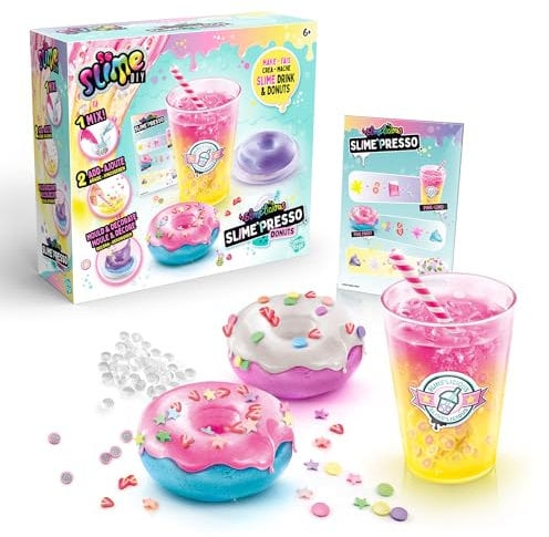 Canal Toys Slime'Presso Fabrique et Customise tes Donuts en Slime DIY-SSC 257, Bleu