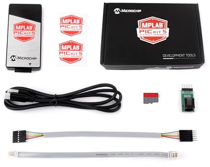 Waveshare PICkit 5 In-Circuit Debugger/Programmer(Upgraded Version), Support Programmer-to-Go, Type-C Port, Supports MPLAB, Card Programmer