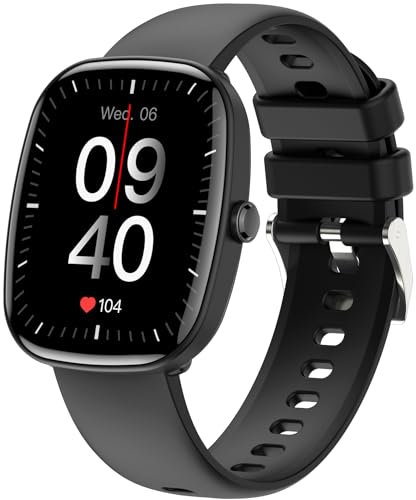 Smartwatch Damen Herren mit Telefonfunktion, 1.83 Uhren 100+ Sportmodi Fitness Tracker mit Pulsuhr IP68 Wasserdicht Fitnessuhr für iOS Android