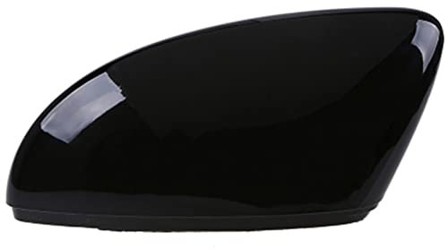 WEINUANXIN Coque rétroviseur extérieur pour V&W p&assat Coccinelle J&etta CC EOS S&CIROCCO 2009-2018 Couvercle De Rétroviseur Latéral De Voiture Noir Brillant Bouchons De Vue Arrière(Left)