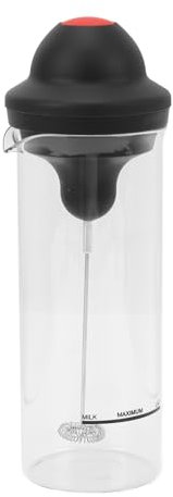 Milk Frother Electric Portable, Automatic Milk Frother Cup, Coffee Frother Egg Foamer for Milk Coffee Hot Chocolate Egg Latte