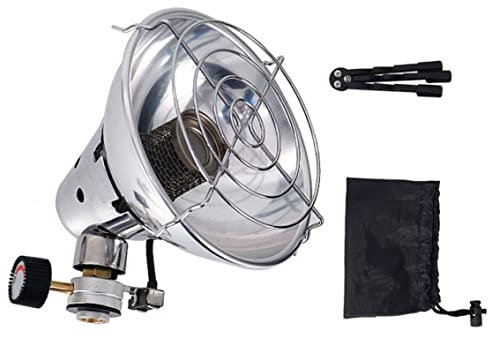 Chauffage de chauffage au gaz poêle chauffage à gaz portable chauffage en acier inoxydable chauffage pour équipement de camping en plein air