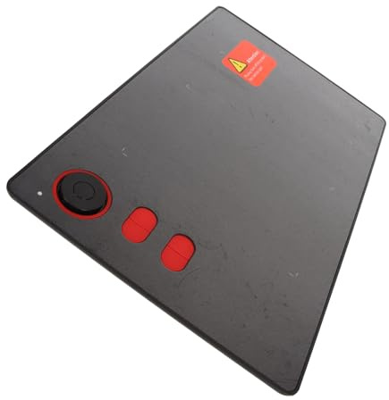 Denash Graphic Drawing Tablet Smoothly Line for Animation für, Digitales Kunst -Tablet mit 8192 Levels Batteriefreier Stift für Online -Lehre, ABS Material