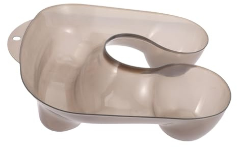 Anneome Praktische Nackenablage aus Pvc mit Rillen für Haarefärben und Dauerwelle Leicht zu Verwenden für Professionelle Salons und Heimgebrauch