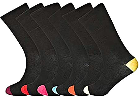 Rozgul 6 PAIRS NON ELASTIC DIABETIC MENS EASY GRIP LOOSE SOFT TOP RICH COTTON SOCKS UK SIZE 6-11