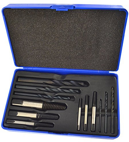 Screw Stud Extractor Remover Set Reverse Thread Easy Out 3-25mm 12pc AT192