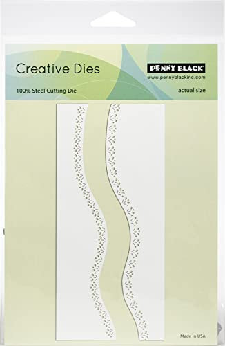 Penny Black Creative Dies-Wavy Stitch Edges