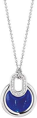 TI SENTO - Milano Halskette aus 925 Sterling Silber mit Kristallen