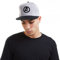 Marvel Herren Avengers Logo Baseball Cap, Grau (Grey/Black Gbe), Einheitsgröße