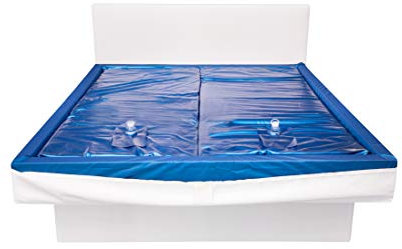 2X Wasserkern inkl. Liner/Schutzfolie + 2X cond. - ersatzset für Wasserbett/Wasserbettmatratze Größe - 180 x 200 cm Dual - Softside: Innen keilförmig 20-23 cm - Beruhigung 120%