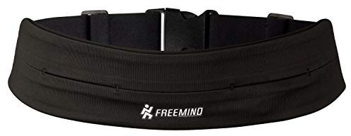 freemind® Premium Laufgürtel - Fitnessgürtel zur Mitnahme von Handy und Schlüssel –Sport Hüfttasche - für Jogging, Laufen, Fitness, Fahrrad Fahren, Outdoor