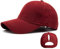 Ruyosn Basecap Damen Cap Zopf High Ponytail Cap Damen Pferdeschwanz Sommer Kappe Sommer Kappe Pferdeschwanz Sonnenschutz Hip hop Baumwolle, Rot