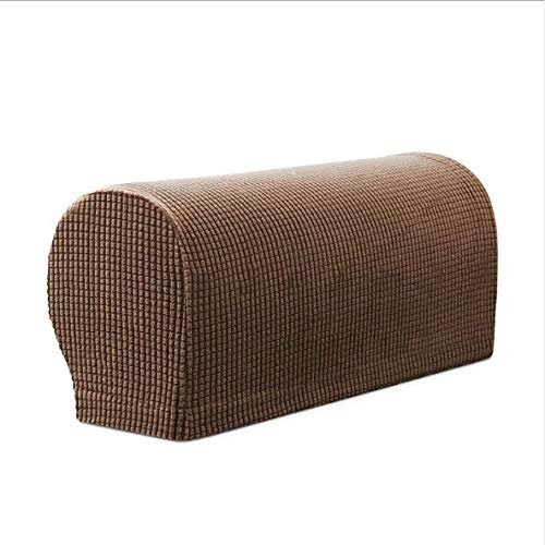 Sofa Armrest Protectors for Armchairs, Sofas, Non-Slip Armchair, 2PCS/Set Fleece Premium Armrest Covers Stretchy Chair Sofa Couch Arm Protector Stretch Fit