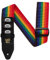 Ernie Ball Pickhalter-Gitarrengurt, aus Polypropylen, Regenbogen-Farben