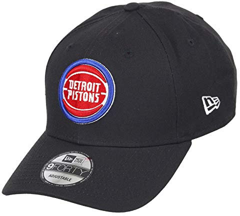 New Era Detroit Pistons NBA Essential 9Forty Adjustable Snapback Cap - One-Size