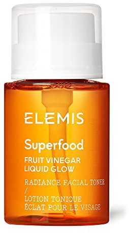 ELEMIS Superfood Toner – Fruit Vinegar Liquid Glow, Skin Refresher Toner with Prebiotics & Fruit Vinegars to Brighten and Refresh Face, 145ml