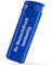 #teamludorf Elektronik Feuerzeug mit Druck beidseitig - 8 Farben - | Logo | Text | Wunschdruck | Nachfüllbar | Werbefeuerzeug | Hochzeit | Partygeschenk | Stammtisch | Logo Druck (blau,250)