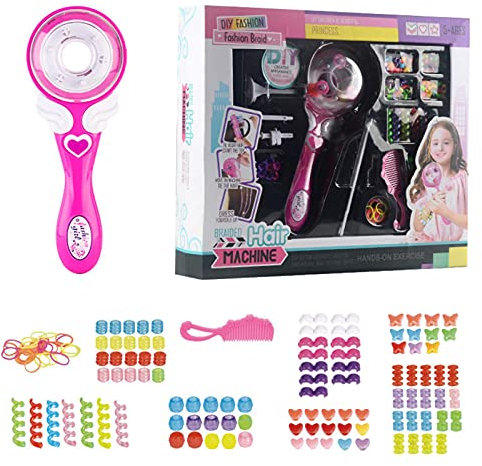 Trenzadora eléctrica, peinado bricolaje para niñas Trenza eléctrica, rizador pelo eléctrico portátil