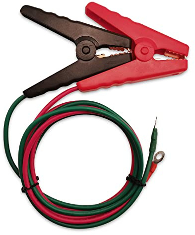 4ft Farm Electric Fence Jump Leads - UL Listed Tinned Copper Wire with Crocodile Clip for Energizer to Fence Wire & Ground System (4ft Energizer Leads Set)