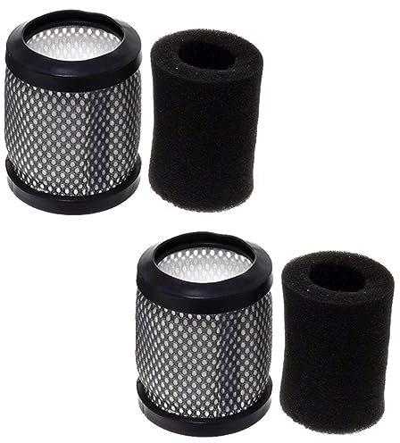 Donkivvy 2 Pack T116 Post-Motor Exhaust Filters Compatible with Hoover H-Free 100 Series Vacuum Cleaners
