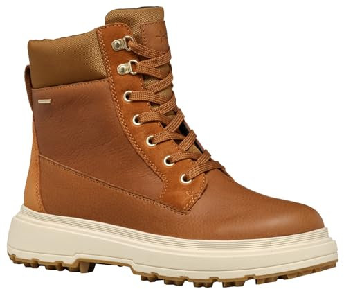 Geox Damen D LAMIDIE + Grip ABX Ankle Boot, Cognac, 40 EU