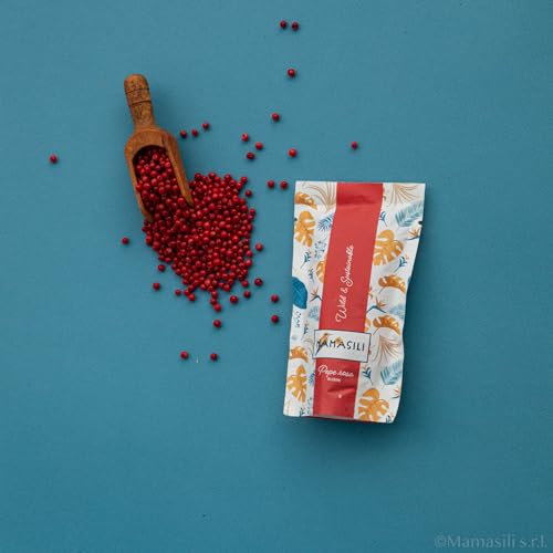 Pepe rosa in grani del Madagascar