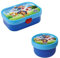 Mepal | Kinder Obst- und Bento Box | Campus meets Fruits | Spülmaschinenfest & BPA-frei | 300 & 750 ml | Mit Fächern, Gabel & Clip-Verschluss | Perfekt für Snacks & Mahlzeiten | Paw Patrol Pups