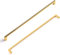 SYZOW 6 Pack Modern Gold Cabinet Handles, 320mm Hole Spacing, Zinc Alloy, Gold Kitchen Cupboard Handles