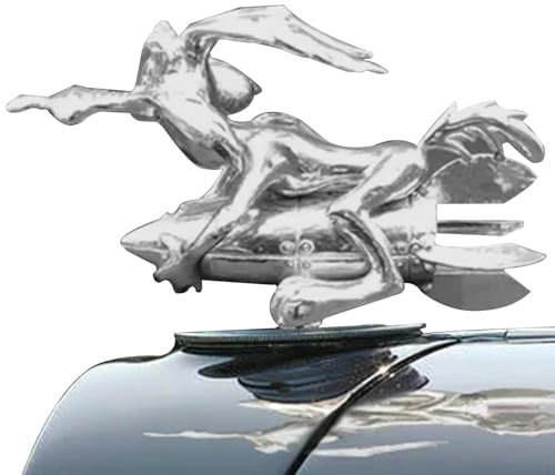 Kühlerfigur Motorrad - 10 * 15CM Kühlerfiguren Coyote, Cartoon-Auto-Emblem, Auto-Fronthauben-Ornament, Kühlerfigur Lustig, Selbstklebend, Konvoi-Dekoration, LKW-Dekoration Für Alle Arten
