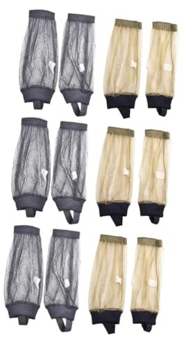 Parliky 6 Paar Fußabdeckungen Mückendichte Socken Insektenschutz Für Camping Wandern Angeln Outdoor Sport