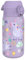 ION8 Gourde Enfant, Inox Léger, 400ml, Non Isolé, Anti-Fuite, Facile à Ouvrir, Verrouillage Sécurisé, Lavable au Lave-Vaisselle, Poignée de Transport, Acier Inoxydable, Licornes Violet