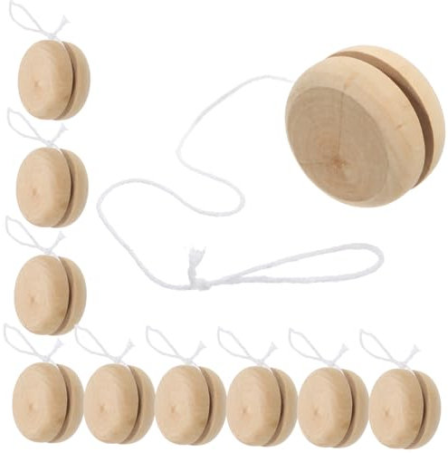 ifundom 15St handbemalte Jo-Jo-Bälle jo jo für Zappelspielzeug Jungs Kinderspielzeug basteln für bastelmaterial für spielzeuge Jo-Jo-Ball lustiges Jo-Jo- Holz