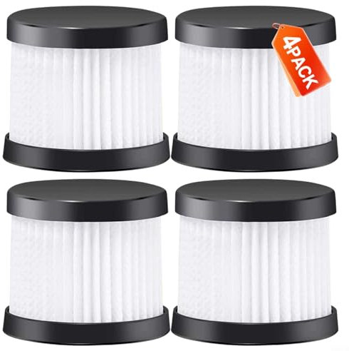 WIIYENA Staubsaugerfilter, Ersatz für Kärcher CVH 2, Premium-Staubsaugerzubehör, HEPA-Filter, Ersatzteile, verbesserte Luft, 4 Stück