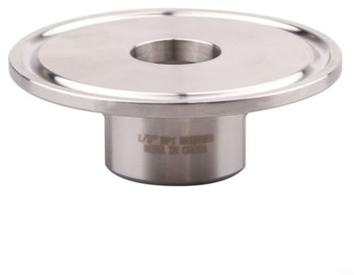 FACAIIO Industrial 304 acero inoxidable 1/2 NPT hembra Tri Clamp 64mm Virola O/D Pipe Fitting para alimentos Beverag