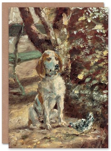 Artery8 Toulouse Lautrec Art Card The Artists Dog Fleche