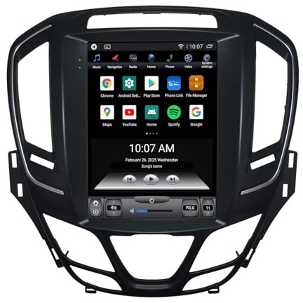 Navigatore satellitare GPS AHD da 9,7, Canbus, Autoradio CarPlay, Android, compatibile con Buick Excelle GT XT Regal Verano/Opel Astra J GTC P10 Caravan Insignia Holden Tourer (radio NO.C)