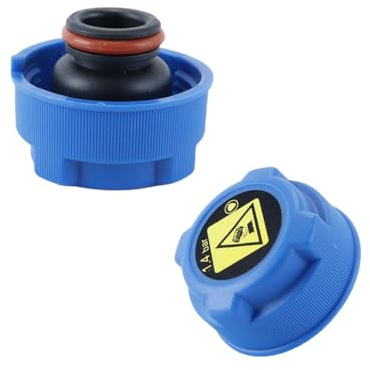 Orivin Tapón del depósito de expansión del radiador del coche, color azul, compatible con modelos Fiat Alfa Romeo de construcción robusta, 46799364