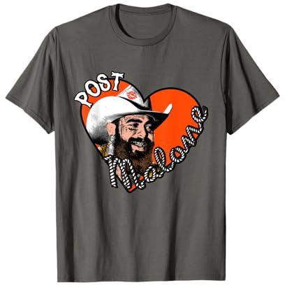 Official Post Malone Heart Photo T-Shirt