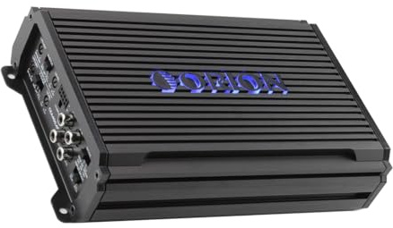 Orion Cobalt Elite CEA400.4D Class-D Compact 4-Channel High Efficiency Car Audio Amplifier, 400W RMS, Full-Range Power, Variable High & Low Pass Filters, 2/4 Ohm Stable, MOSFET Power Supply