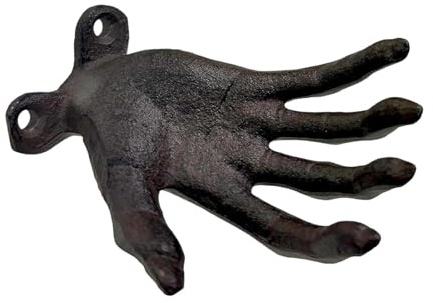 Hand Shaped Adhesive Hook, Wall Hanger with Scary Palm Tree, Clothes Bag Holder with Strong Adhesive, Funny Decorative Hook, Easy to Assemble Wall for Entryway