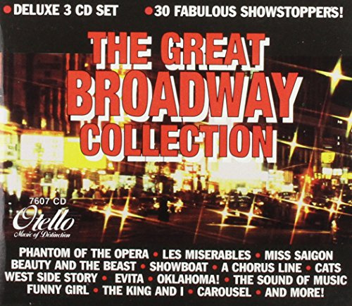 The Great Broadway Collection Deluxe 3 CD Set