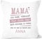 SpecialMe® Kissen-Bezug personalisiertes Geschenk Spruch Papa/Mama/Oma/Opa Ich Habe versucht Finden anpassbarer Name Dekokissen Mama - 1 Name weiß 40cm x 40cm