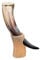 Drinking Vessel Ox Horn Viking Antique Style with Stand Beer Wine Mead Mug Christmas Gift