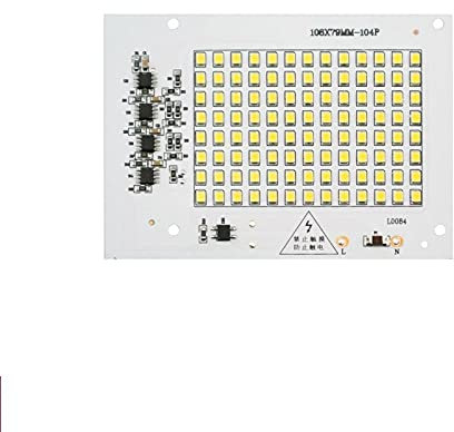 EXMOCIS SMD 2835 LED Chip 100W 50W 30W 20W 10W Beads de reflector AC 220V-240V Lámpara de iluminación de LED DIY para proyectores de iluminación al aire libre-220v_50w_Blanco frio